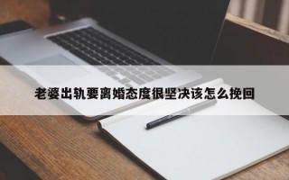 老婆出轨要离婚态度很坚决该怎么挽回