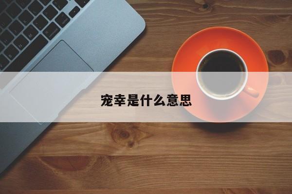 宠幸是什么意思-第1张图片